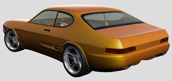 Capri 2006 rear view