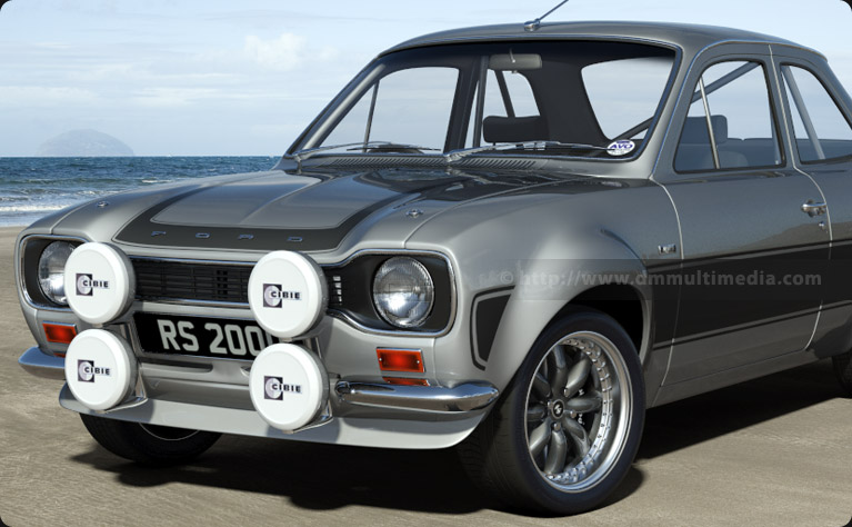 Escort MK1 RS2000 on the beach